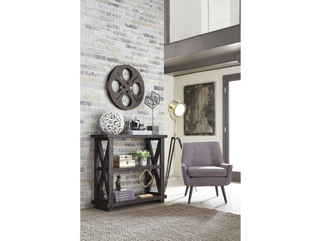 Yosemite Solid Wood 36x39 inch Bookshelf in Cafe - Ornate Home