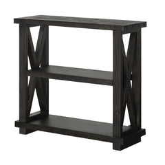 Yosemite Solid Wood 36x39 inch Bookshelf in Cafe - Ornate Home