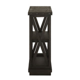 Yosemite Solid Wood 36x39 inch Bookshelf in Cafe - Ornate Home