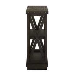 Yosemite Solid Wood 36x39 inch Bookshelf in Cafe - Ornate Home