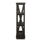 Yosemite Solid Wood 54x39 inch Bookshelf in Cafe - Ornate Home
