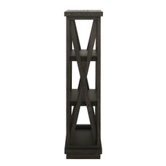Yosemite Solid Wood 54x39 inch Bookshelf in Cafe - Ornate Home