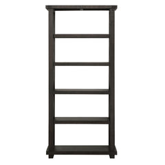 Yosemite Solid Wood 82x39 inch Bookshelf in Cafe - Ornate Home