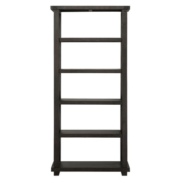 Yosemite Solid Wood 82x39 inch Bookshelf in Cafe - Ornate Home