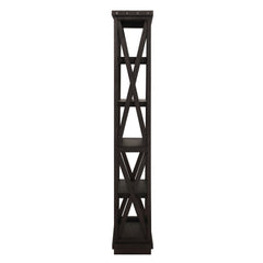 Yosemite Solid Wood 82x39 inch Bookshelf in Cafe - Ornate Home