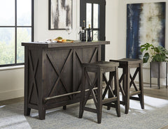 Yosemite Solid Wood Bar Stool in Cafe - Ornate Home