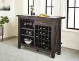Yosemite Solid Wood Bar Table in Cafe - Ornate Home