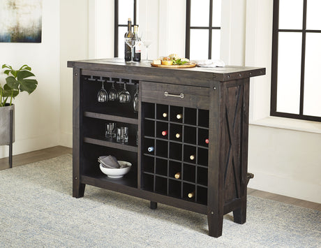 Yosemite Solid Wood Bar Table in Cafe - Ornate Home