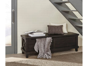 Yosemite Solid Wood Blanket Box in Cafe - Ornate Home