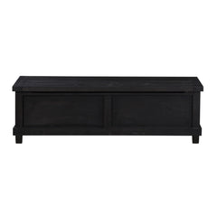 Yosemite Solid Wood Blanket Box in Cafe - Ornate Home