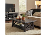 Yosemite Solid Wood Coffee Table in Cafe - Ornate Home