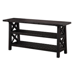 Yosemite Solid Wood Console Table in Cafe - Ornate Home