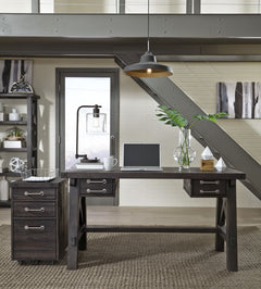 Yosemite Solid Wood Desk in Cafe - Ornate Home