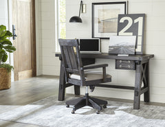 Yosemite Solid Wood Desk in Cafe - Ornate Home