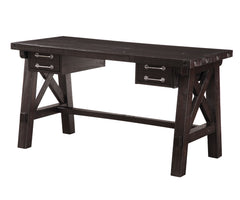 Yosemite Solid Wood Desk in Cafe - Ornate Home
