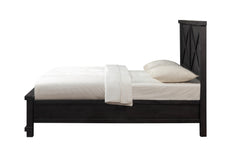 Yosemite Solid Wood Footboard Eastern King Storage Bed in Cafe - Ornate Home