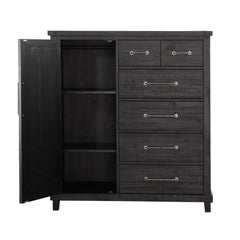 Yosemite Solid Wood Gentleman's Chest in Cafe - Ornate Home