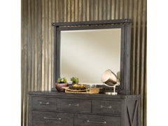 Yosemite Solid Wood Mirror in Cafe - Ornate Home