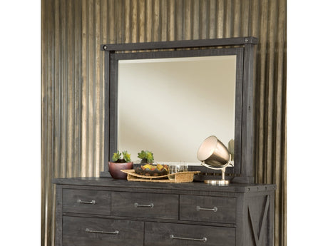 Yosemite Solid Wood Mirror in Cafe - Ornate Home