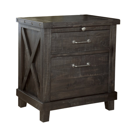 Yosemite Solid Wood Nightstand in Cafe - Ornate Home