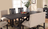 Yosemite Solid Wood Rectangular Extension Table - Ornate Home