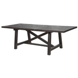 Yosemite Solid Wood Rectangular Extension Table - Ornate Home