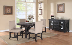 Yosemite Solid Wood Round Extension Table - Ornate Home