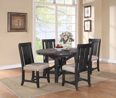 Yosemite Solid Wood Round Extension Table - Ornate Home