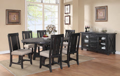 Yosemite Solid Wood Round Extension Table - Ornate Home