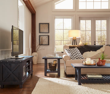 Yosemite Solid Wood Side Table in Cafe - Ornate Home