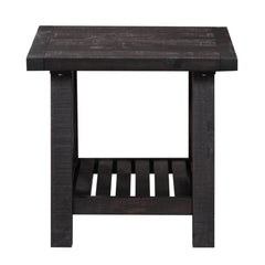 Yosemite Solid Wood Side Table in Cafe - Ornate Home