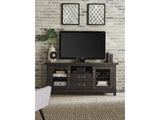 Yosemite Solid Wood Two Drawer Media Console in Cafe - Ornate Home