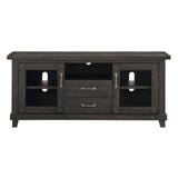 Yosemite Solid Wood Two Drawer Media Console in Cafe - Ornate Home