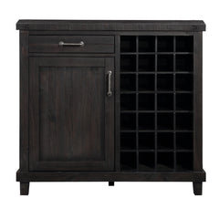 Yosemite Solid Wood Wine Bar in Cafe - Ornate Home