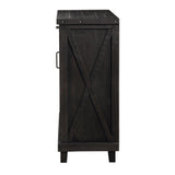 Yosemite Solid Wood Wine Bar in Cafe - Ornate Home