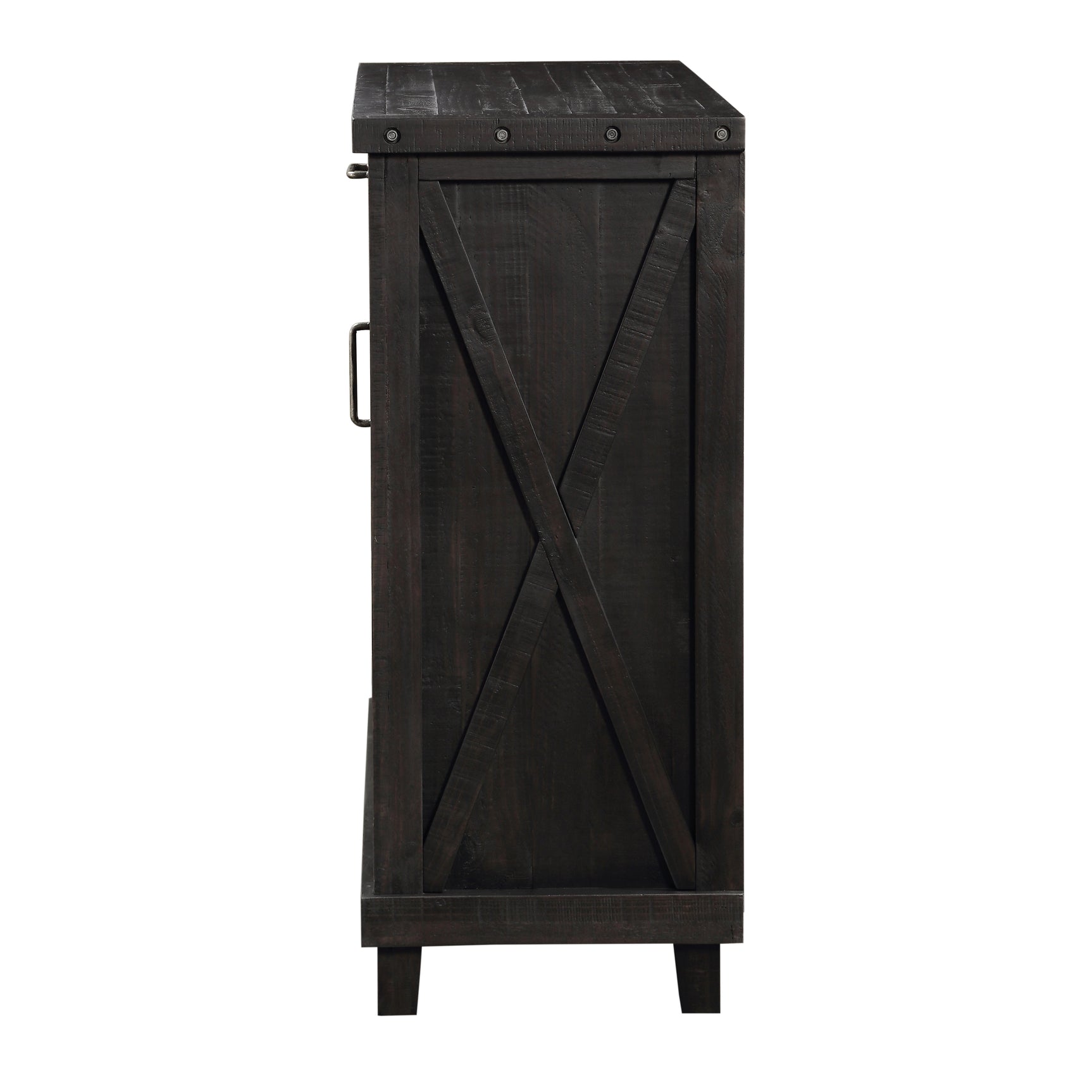 Yosemite Solid Wood Wine Bar in Cafe - Ornate Home