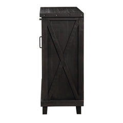 Yosemite Solid Wood Wine Bar in Cafe - Ornate Home