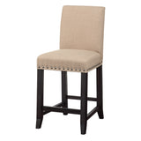 Yosemite Upholstered Kitchen Counter Stool in Cafe - Ornate Home