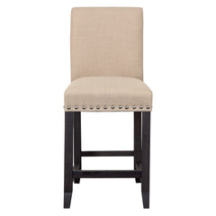 Yosemite Upholstered Kitchen Counter Stool in Cafe - Ornate Home