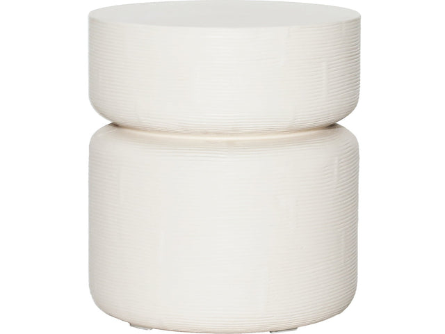 Ysabel Ivory Outdoor Side Table - Ornate Home