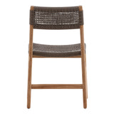 Ysidro Gray/Natural Outdoor Dining Chair - Ornate Home