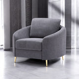 Yuina Gray Chair - Ornate Home