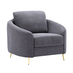 Yuina Gray Chair - Ornate Home
