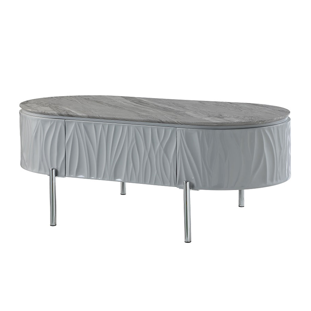 Yukino Gray Coffee Table - Ornate Home