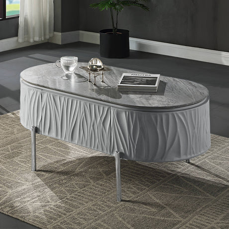 Yukino Gray Coffee Table - Ornate Home