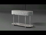 Yukino Gray End Table - Ornate Home