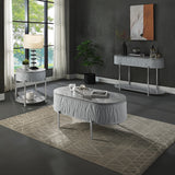Yukino Gray End Table - Ornate Home