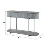 Yukino Gray Sofa Table - Ornate Home