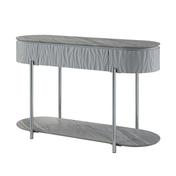 Yukino Gray Sofa Table - Ornate Home