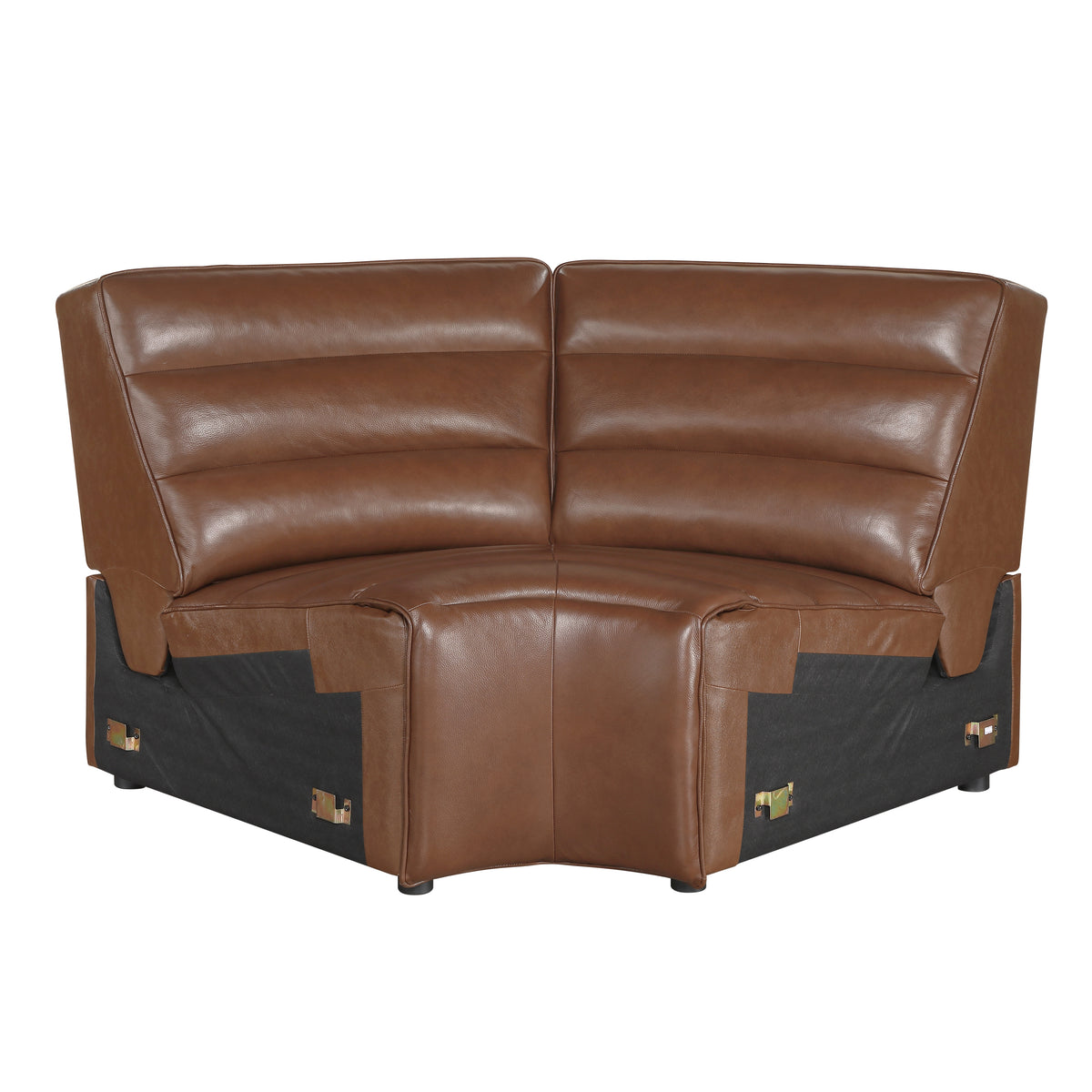 Yukon Brown Corner Seat - Ornate Home
